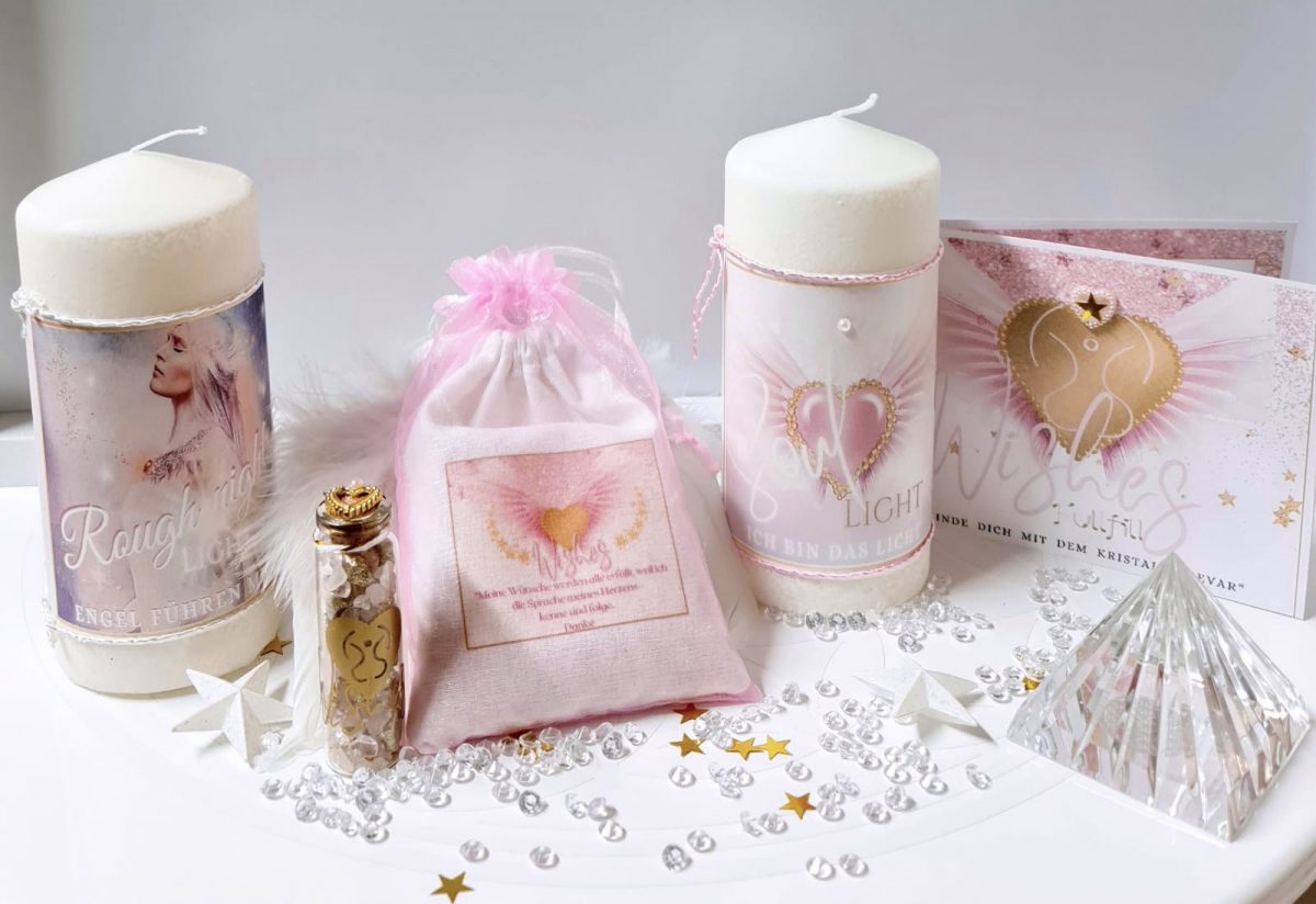 HeartWishes – Herzenswünsche im Licht der Rauhnächte - 5-teiliges heiliges Ritualset für Manifestation, Innenschau & Seelenverbindung – Bild 2