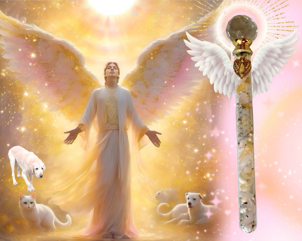 AnimalSouls - Lichtstab für Tierkommunikation „Verstärke deine Verbindung zur Schöpfung des Tierreiches"