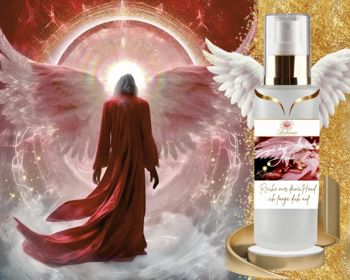 Engelspray "Azrael" – Engel des Abschieds Trost & Geborgenheit im Übergang - „Reiche mir deine Hand … ich fange dich auf.“