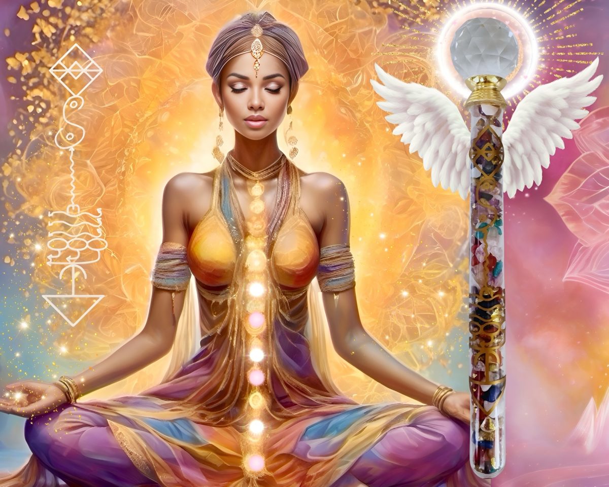 Chakra-Healing – Lichtstab für Balance & Vollkommenheit in der göttlichen Schwingung 999