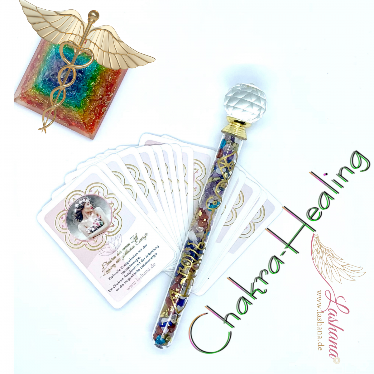 Chakra-Healing – Lichtstab für Balance & Vollkommenheit in der göttlichen Schwingung 999 – Bild 2