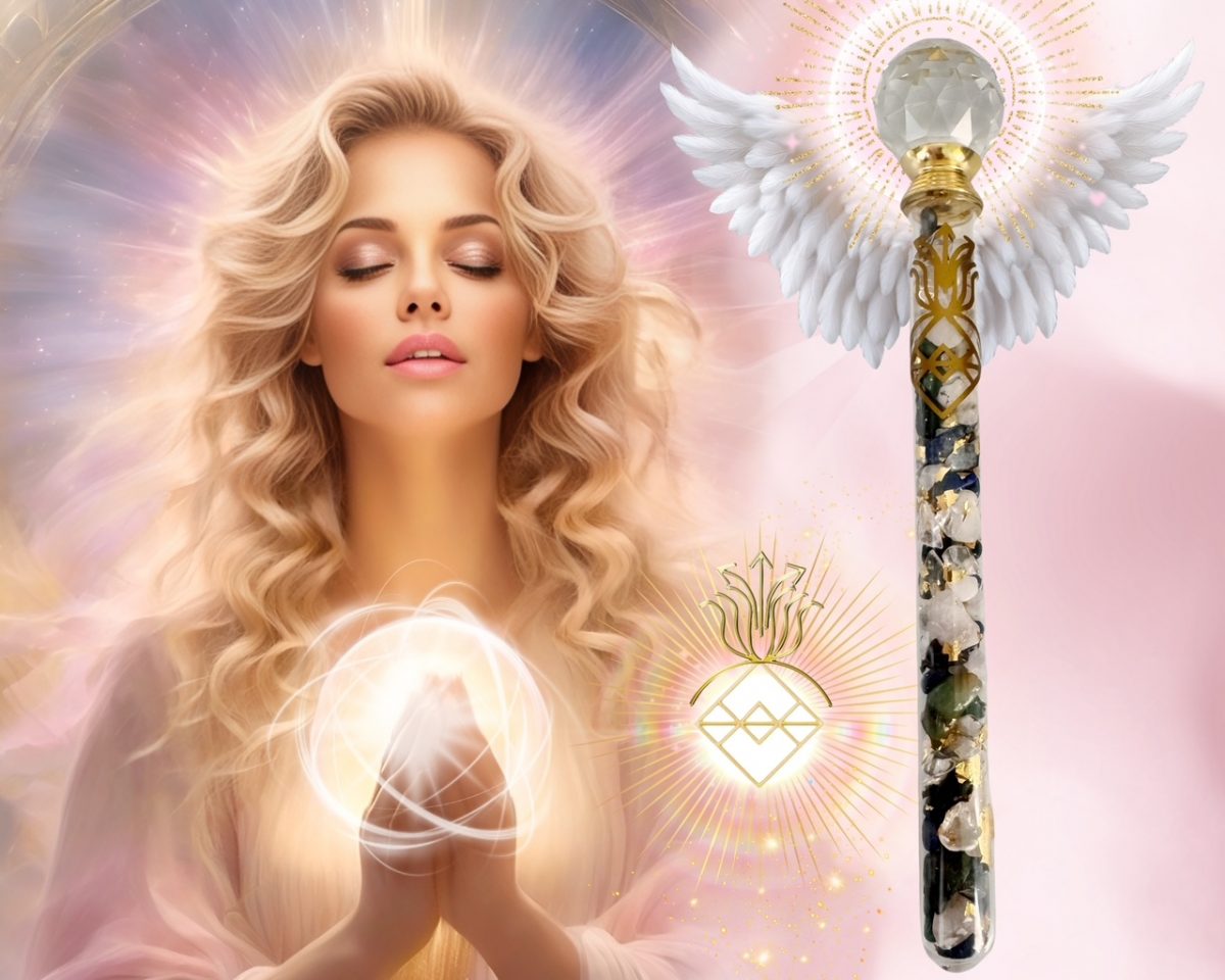 Divine-Energy – Lichtstab für Kronenchakra-Öffnung & Channelings mit der geistigen Lichtwelt