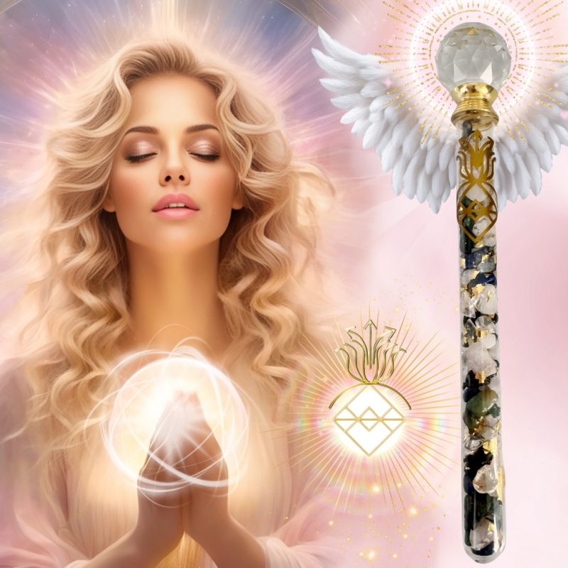 Divine-Energy – Lichtstab für Kronenchakra-Öffnung & Channelings mit der geistigen Lichtwelt
