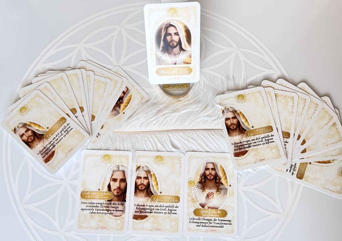 JesuaLight Kartendeck – Erlösung & Erwachen in ein neues Bewusstsein - Ein heiliger Pfad von der Wunde zur Wiedergeburt – Bild 2