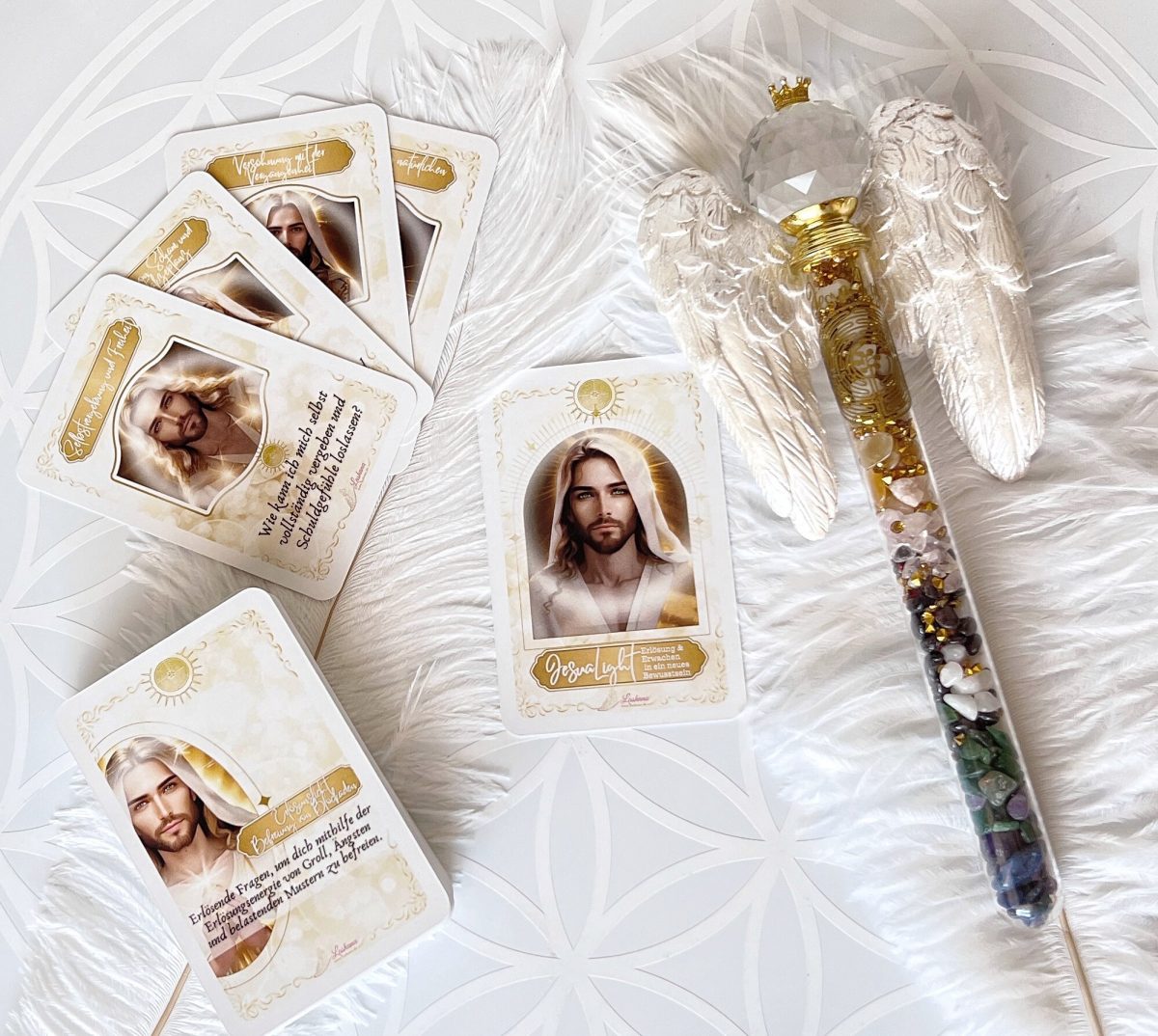 JesuaLight Kartendeck – Erlösung & Erwachen in ein neues Bewusstsein - Ein heiliger Pfad von der Wunde zur Wiedergeburt – Bild 3