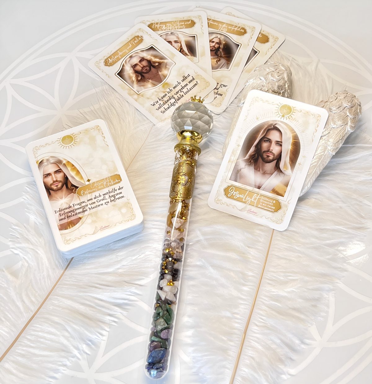 JesuaLight Kartendeck – Erlösung & Erwachen in ein neues Bewusstsein - Ein heiliger Pfad von der Wunde zur Wiedergeburt – Bild 4