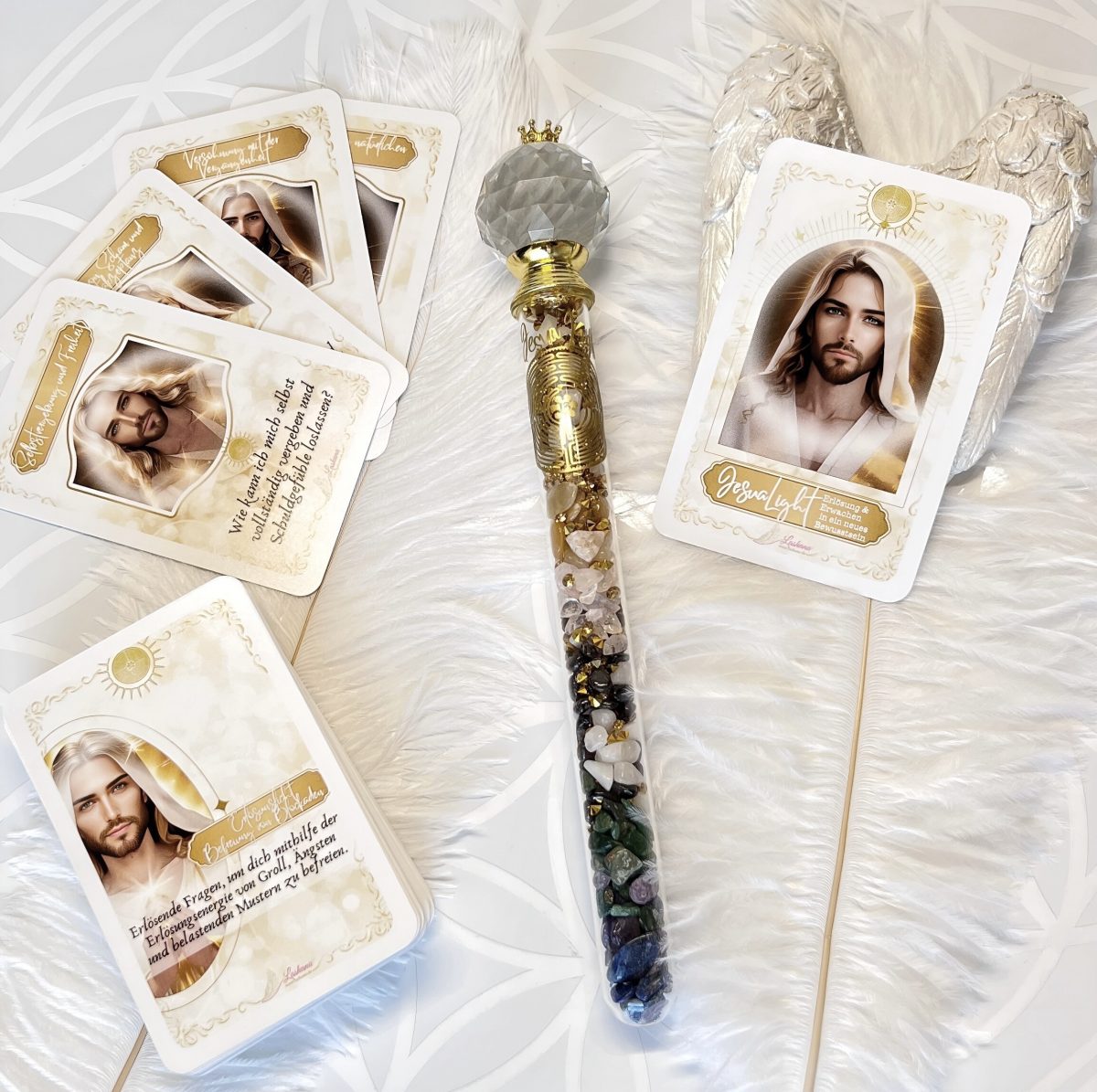 JesuaLight Kartendeck – Erlösung & Erwachen in ein neues Bewusstsein - Ein heiliger Pfad von der Wunde zur Wiedergeburt – Bild 5