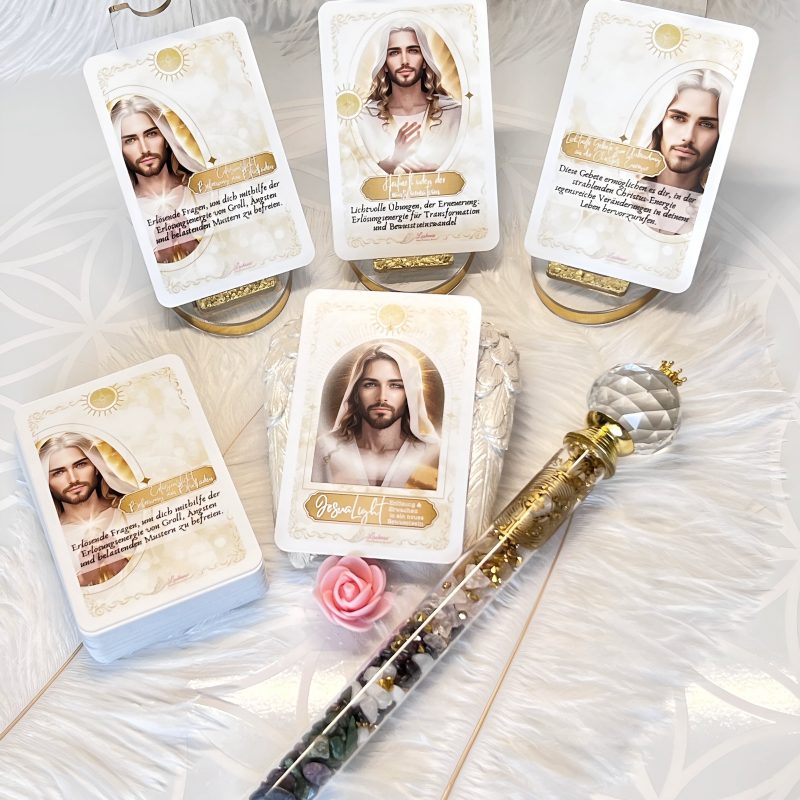 JesuaLight Kartendeck – Erlösung & Erwachen in ein neues Bewusstsein - Ein heiliger Pfad von der Wunde zur Wiedergeburt
