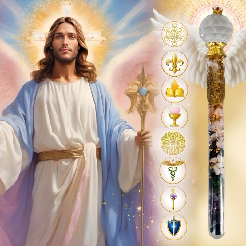JesuaLight - Lichtstab - Himmlische Vereinigung mit der Christus-Energie & der strahlenden Präsenz der 7 Erzengel