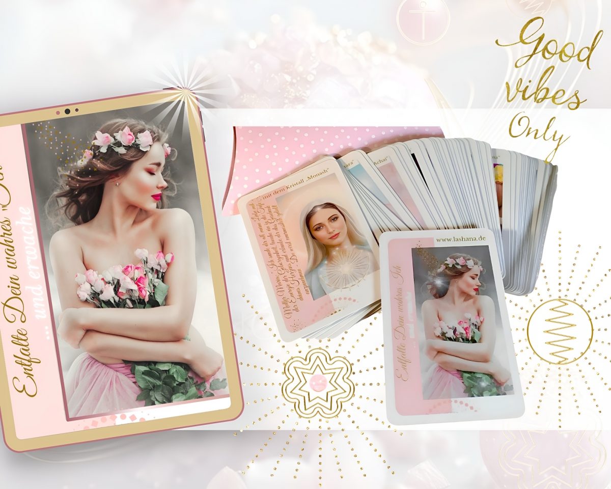 Heilendes Kristall-Kartendeck der neuen Zeit –„Entfalte Dein wahres ICH … und erwache“ – Bild 4