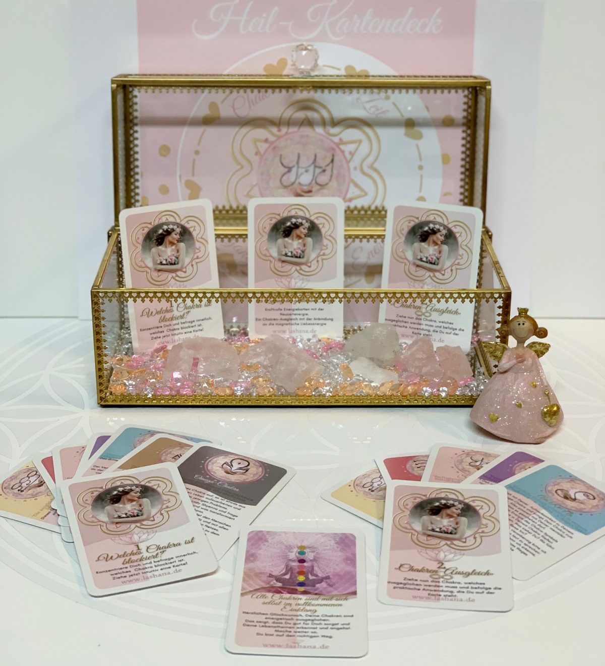 Kartendeck „Chakren der neuen Zeit – Zugang zur göttlichen Energie“ – Bild 2
