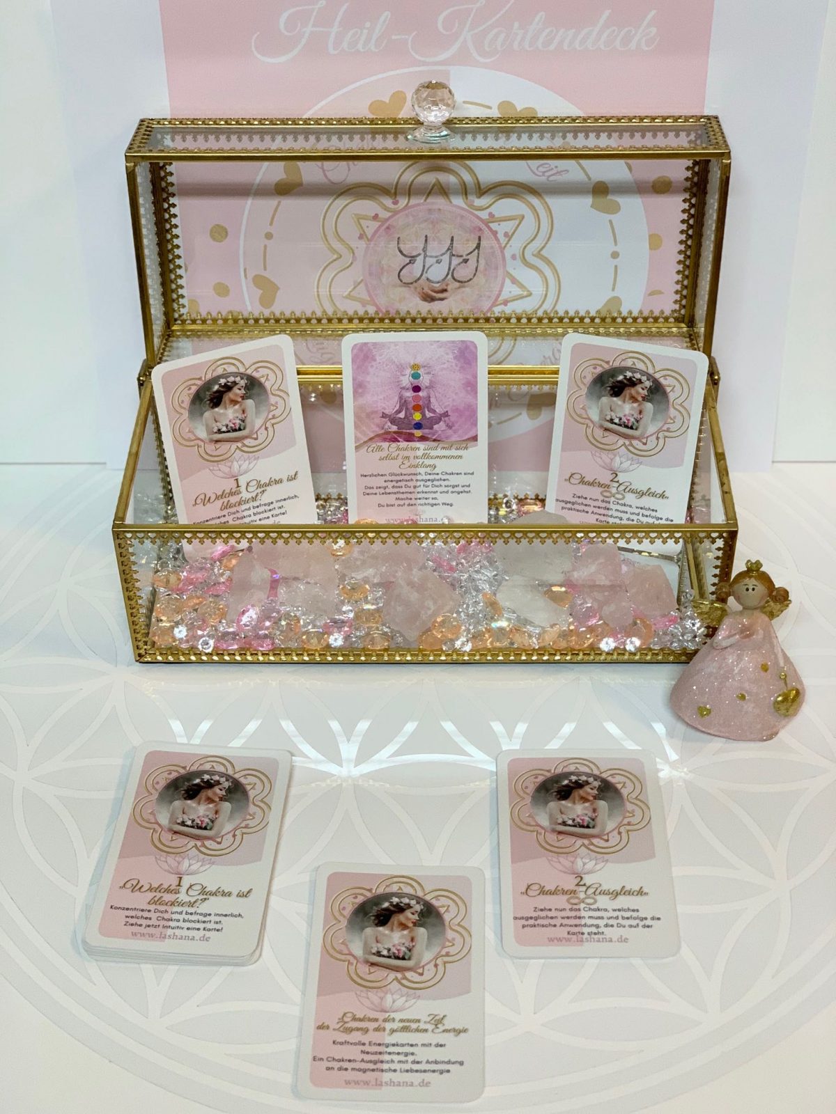 Kartendeck „Chakren der neuen Zeit – Zugang zur göttlichen Energie“