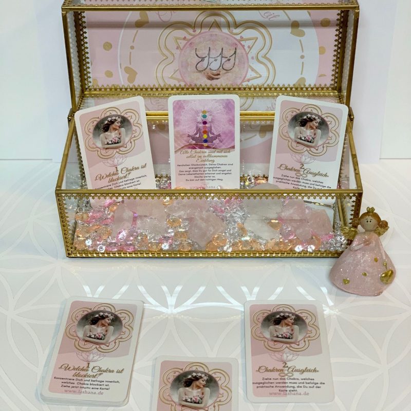 Kartendeck „Chakren der neuen Zeit – Zugang zur göttlichen Energie“