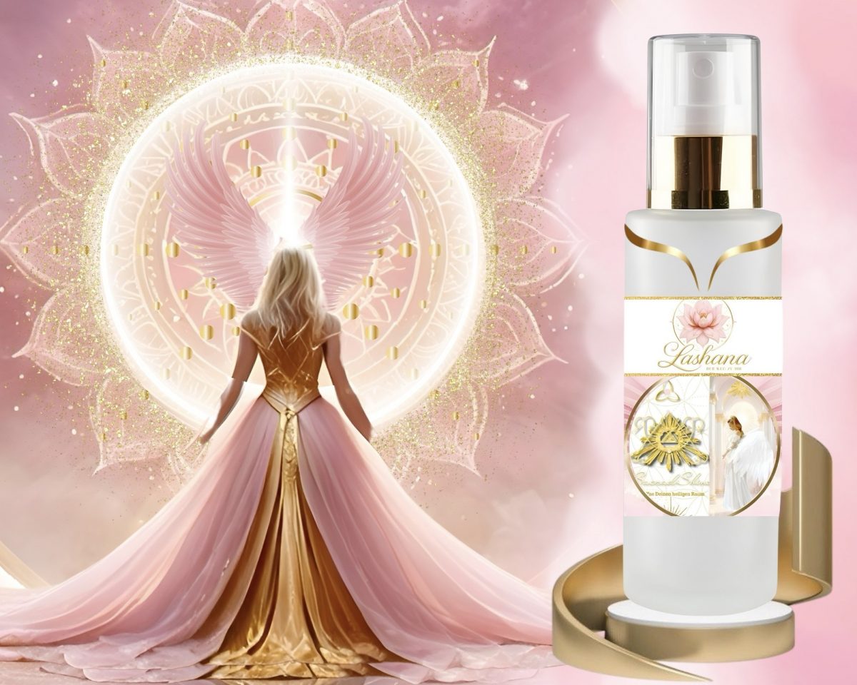 SacredShine – Licht- & Schutzspray des Heiligen Raumes - Erschaffe ein göttliches Schutzfeld aus Licht, Liebe & Präsenz