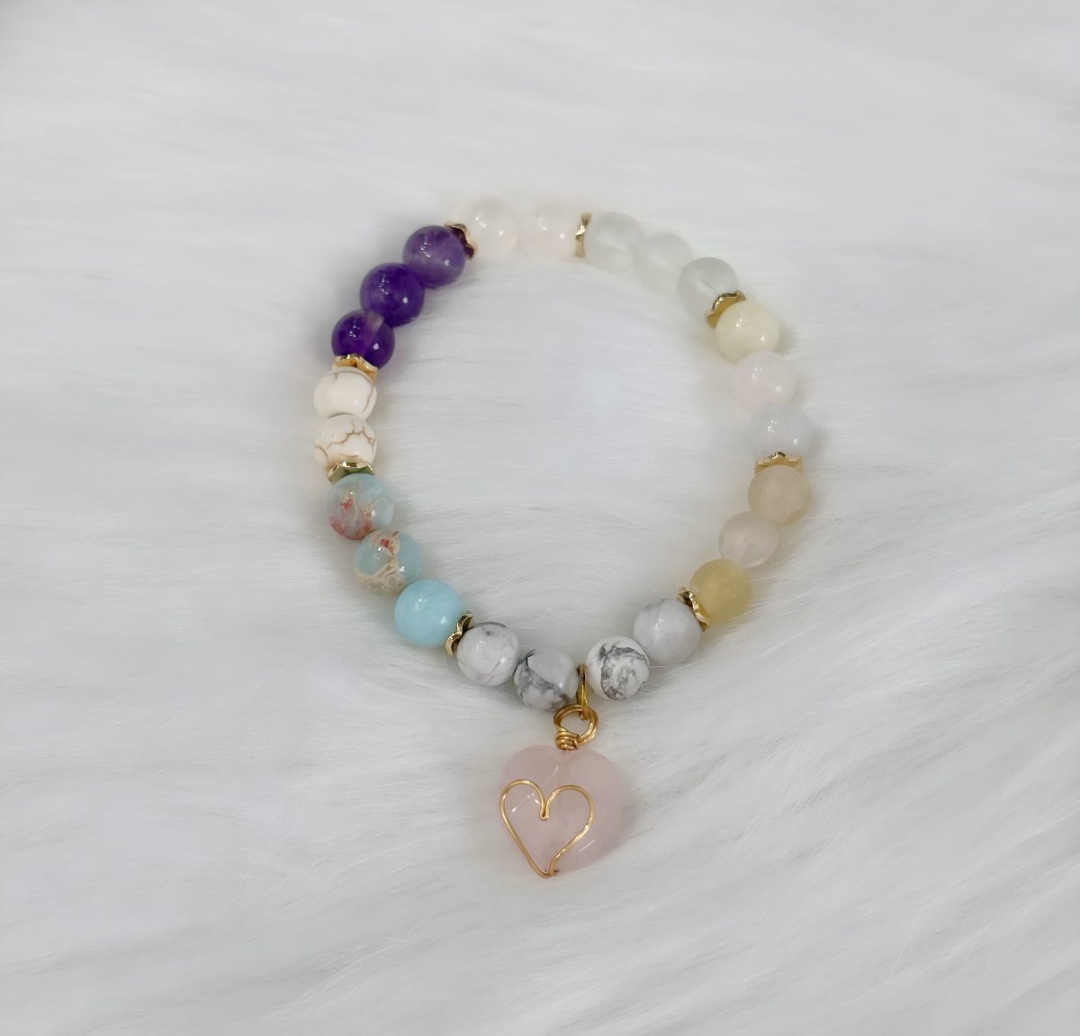 Heilarmband - Schlüssel zur Akasha – Lichtpfad durch das Tor der Weisheit für deine Verbindung zur Seelenbibliothek – Bild 2