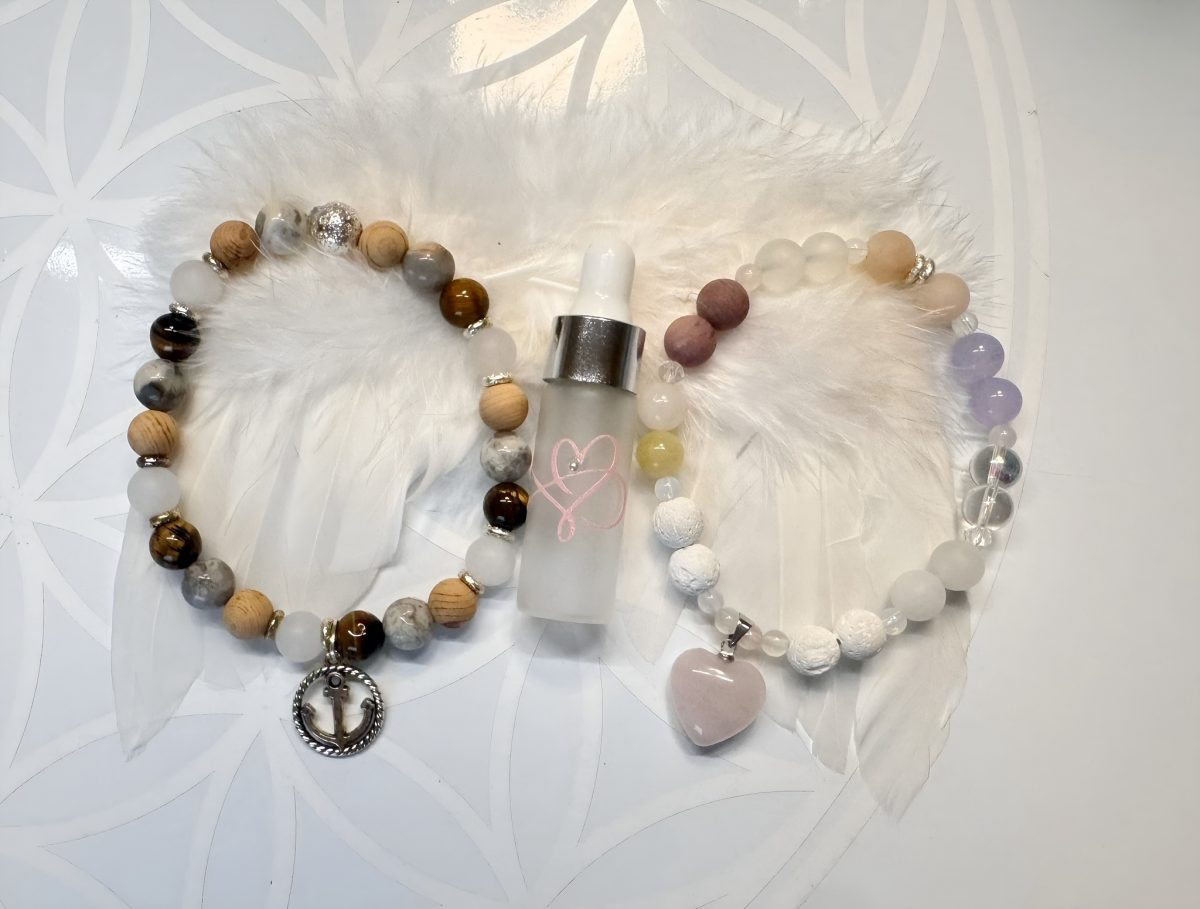 "SoulmateLove" – Das Diffuser-Armband 2er-Set für wahre Seelenverbindungen Dein Begleiter für kosmische Herzverbindungen & göttliche Liebe – Bild 7