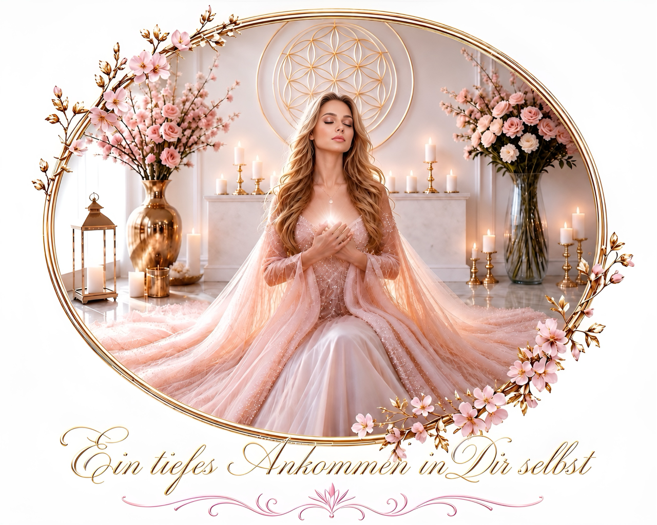 Tiefes Ankommen in Dir selbst Bild Startseite oval NEU