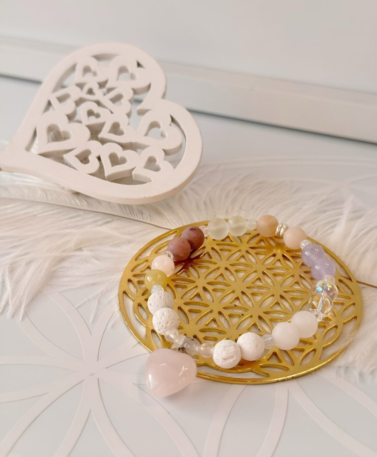 "SoulmateLove" – Das Diffuser-Armband 2er-Set für wahre Seelenverbindungen Dein Begleiter für kosmische Herzverbindungen & göttliche Liebe – Bild 4