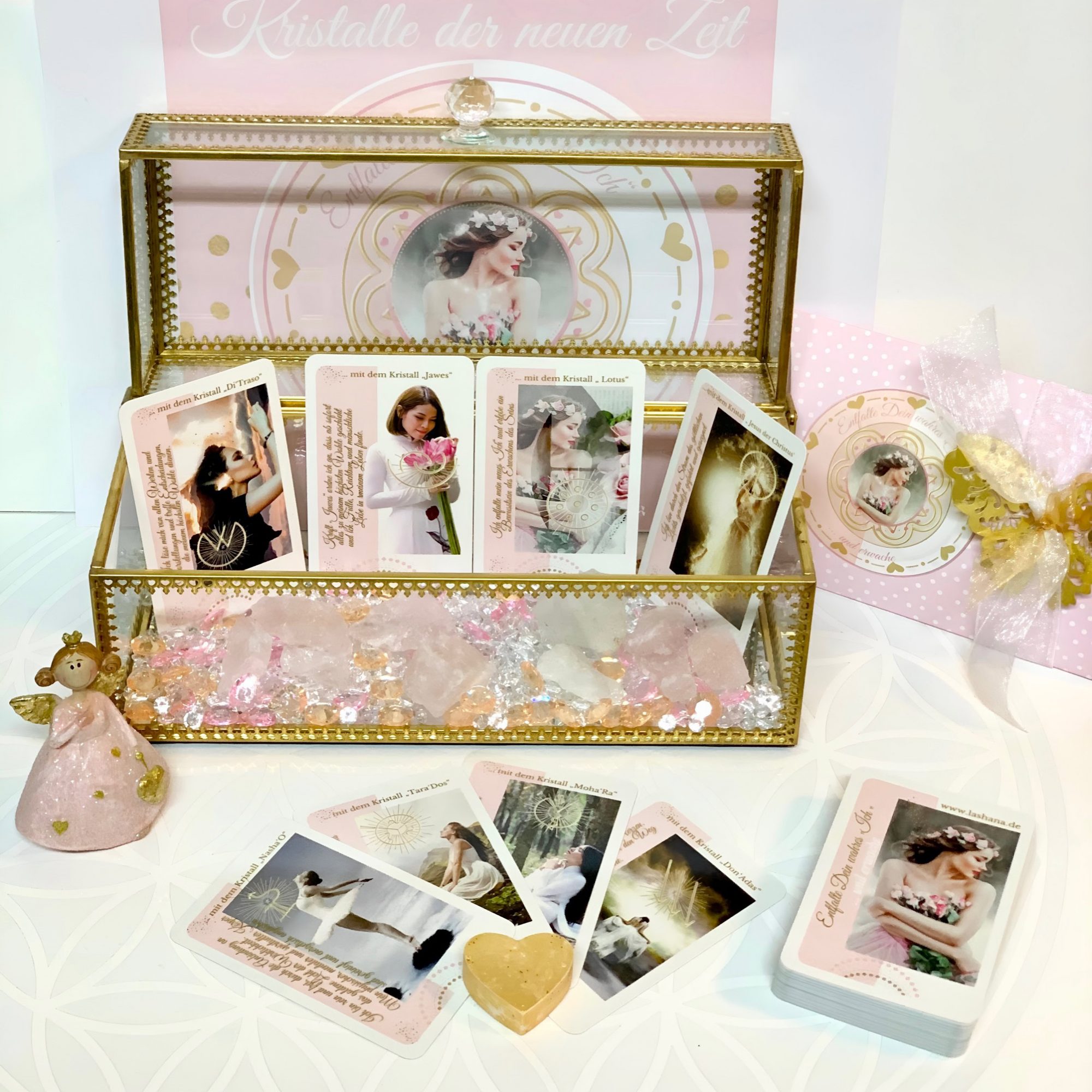 Kartendeck Kristalle der neuen Zeit - entfalte dein wahres ich und erwache 3.