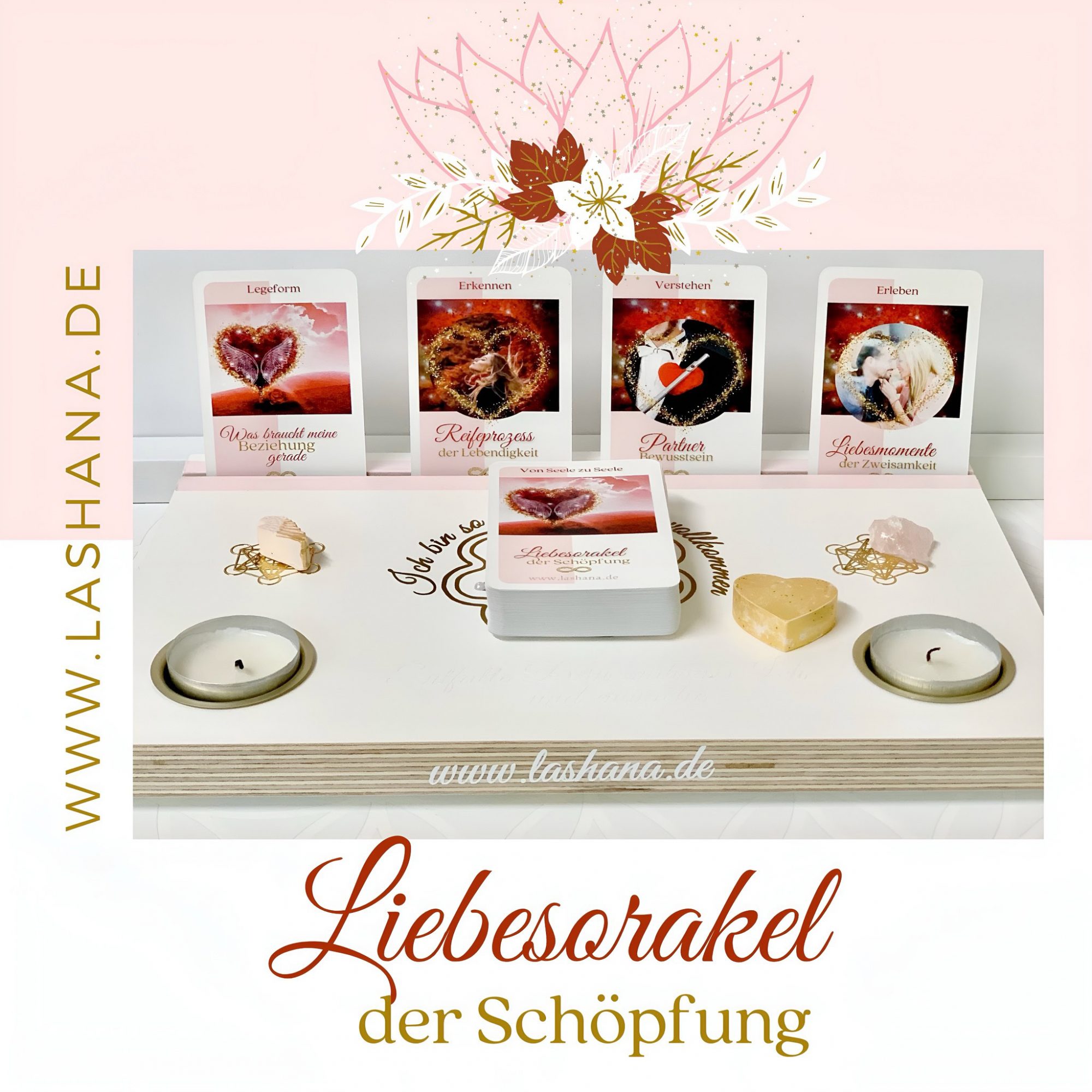 Liebesorakel der Schöpfung Kartendeck Galeriebild Startbild Shop