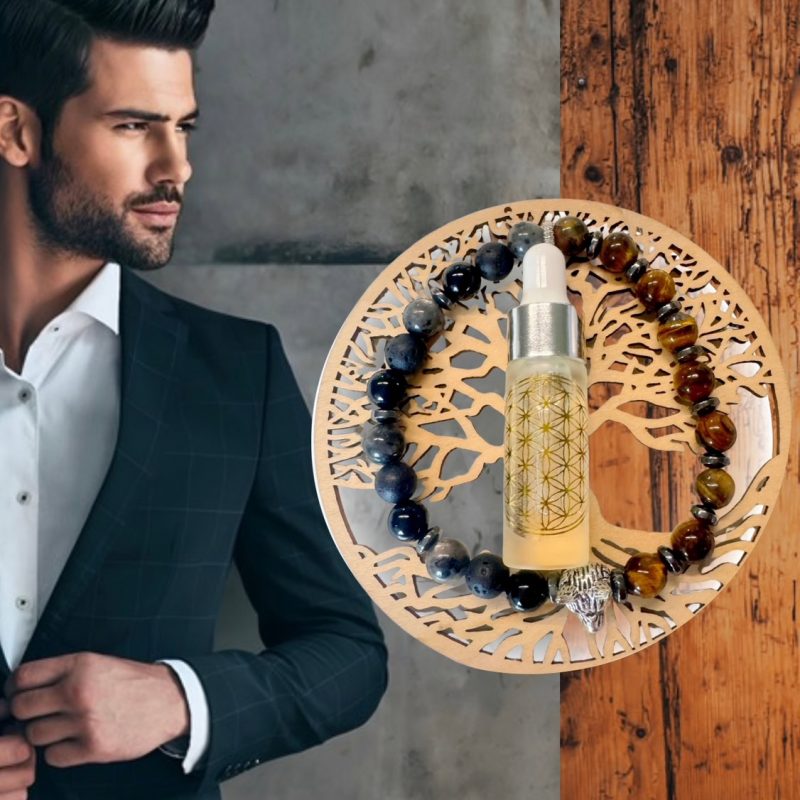 Vital Balance“ – Energetisches Diffuser-Armband-Set für den modernen Mann Startbild shop