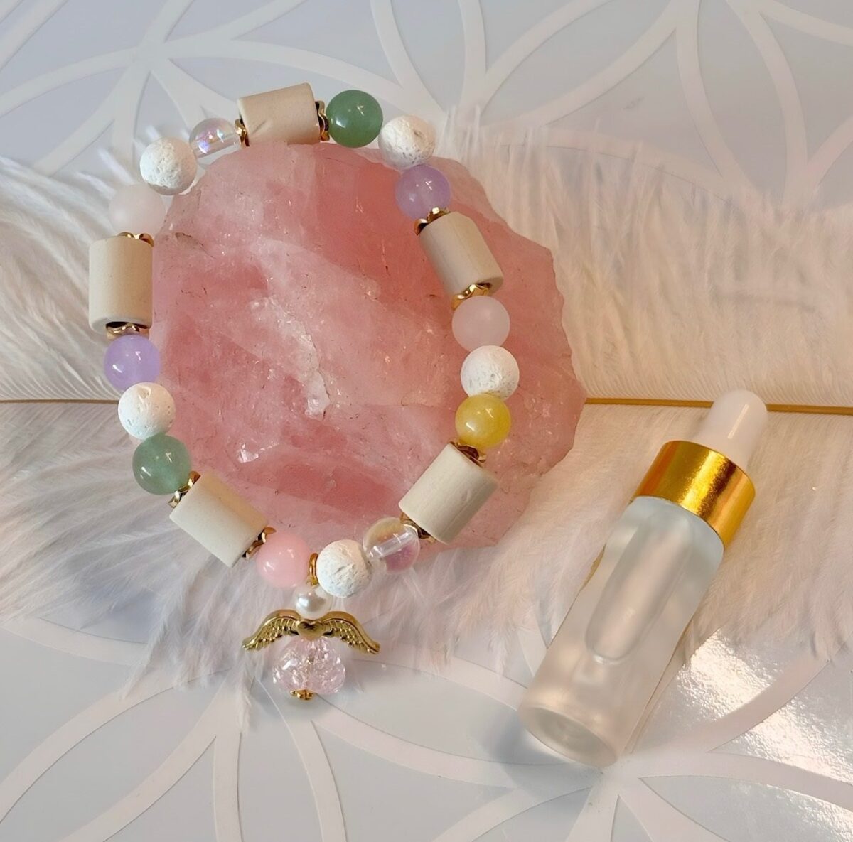 Sacred Vital & Balance – Energetisches Diffuser Schutzarmband für Entgiftung & Immunsystem-Stärkung – Bild 2