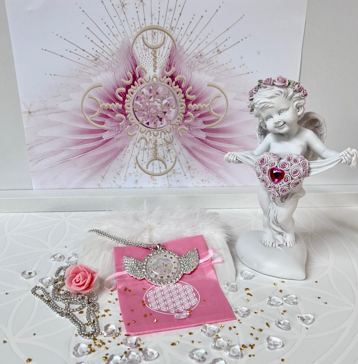 Engel Löschamulett „Ich befreie Dich“ Ein heiliges Lichtwerkzeug für Befreiung, Reinigung & Transformation – Bild 4