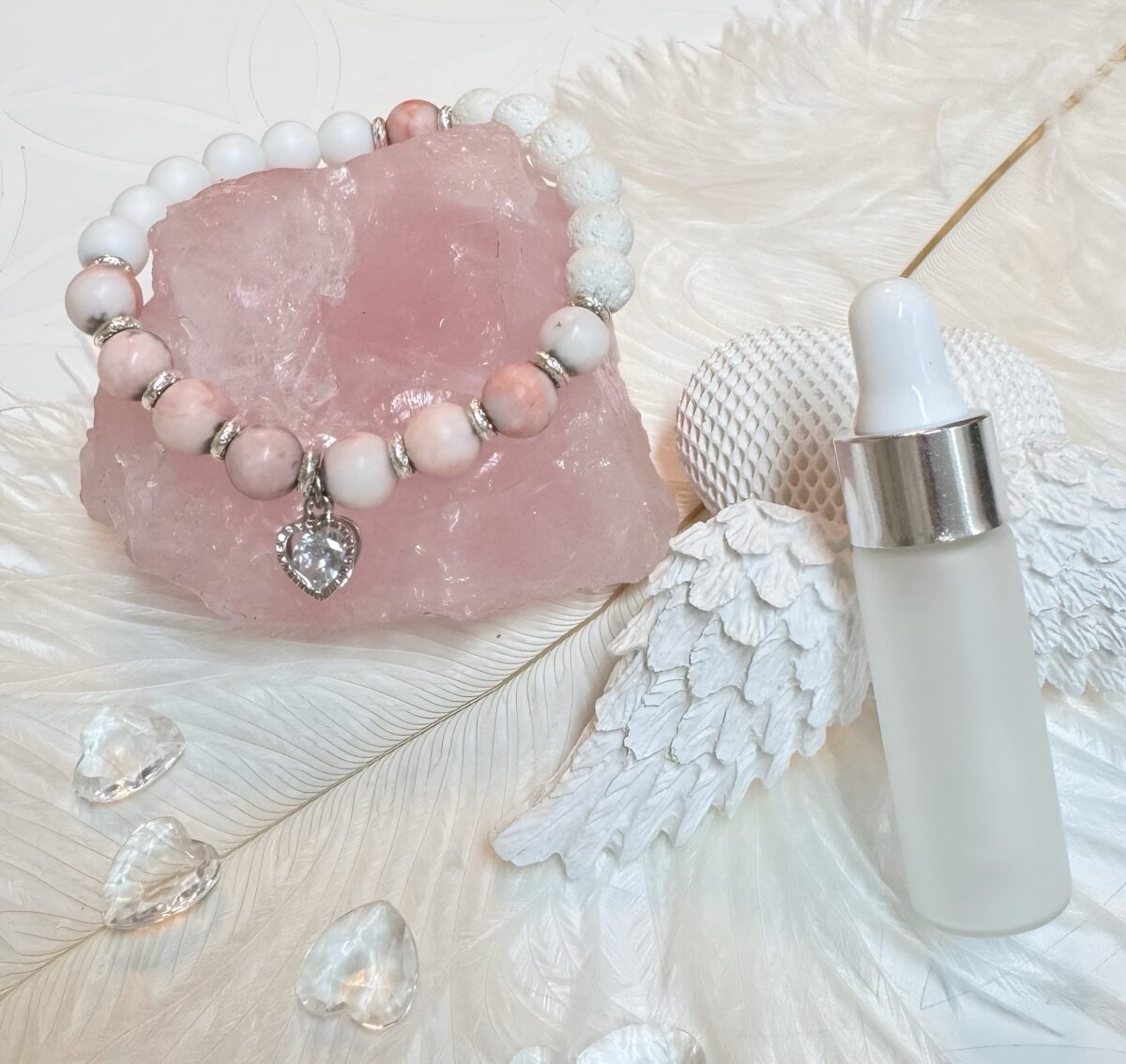 Lichtstrahl der Selbstliebe – Dein Diffuser Seelenarmband für heilende Harmonie – Mit ätherischer Ölmischung und Ritual – Bild 3