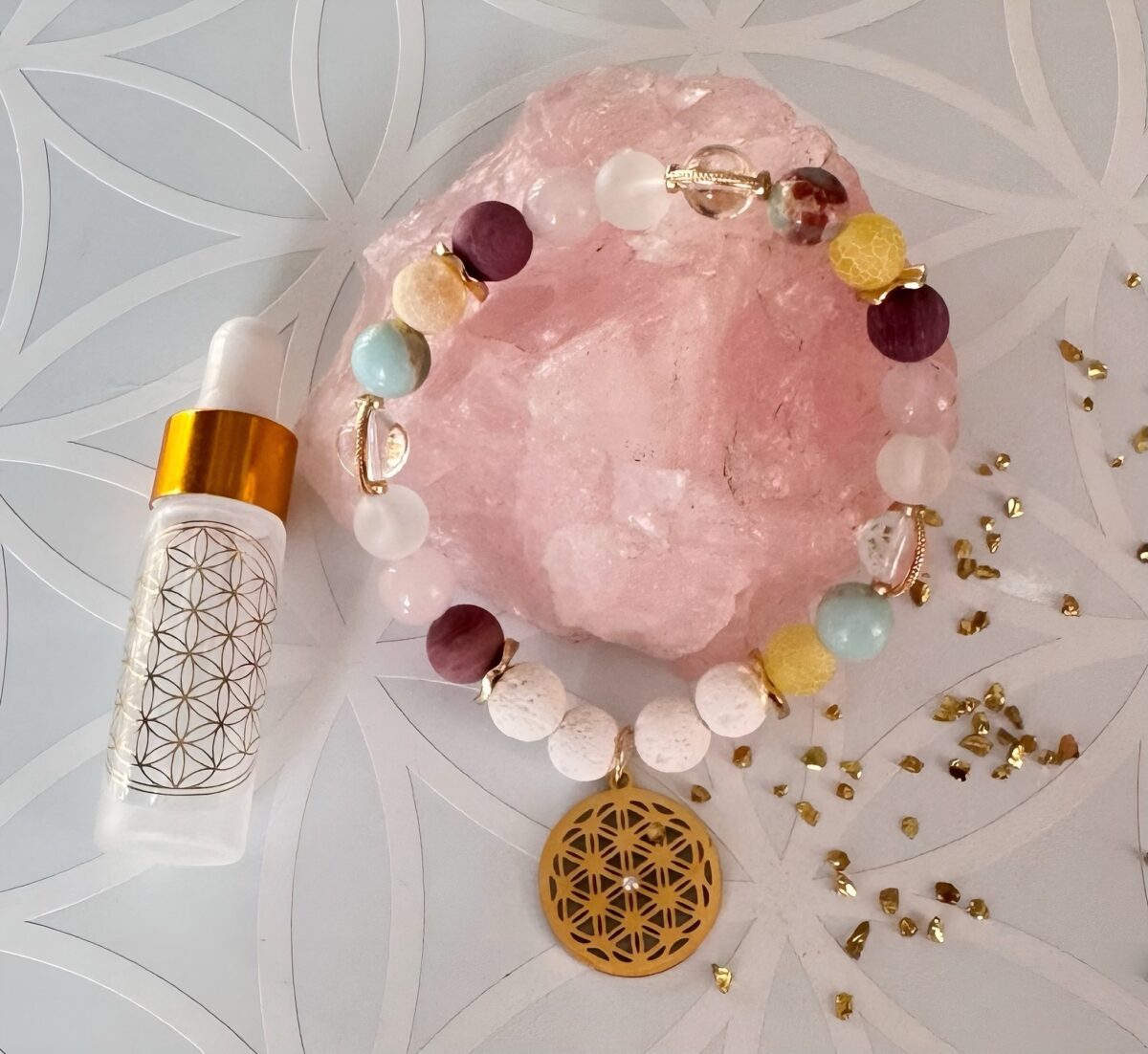 Flower of LIFE – Dein Diffuser-Armband-Set für Balance, Harmonie & Rückverbindung – Bild 3